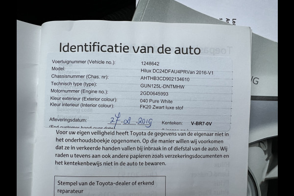 Toyota Hilux 2.4 D-4D-F Double Cab Professional