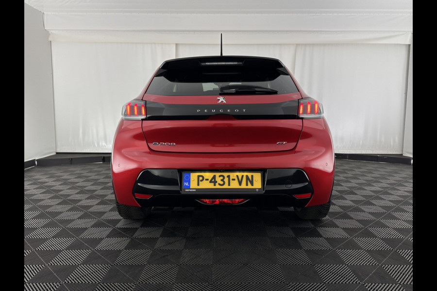 Peugeot e-208 EV GT Pack 50 kWh [ 3-Fase-11kW ] {SOH-88%] (INCL-BTW) *FULL-LED | DIGI-COCKPIT | BLINDSPOT | CAMERA | LEATHER-ALCANTARA | AMBIENTLIGHT | NAVI-FULLMAP | LANE-ASSIST | KEYLESS | DAB | CCS-FASTLOADER | HEATED-SPORTSEATS | PRIVACYGLASS |