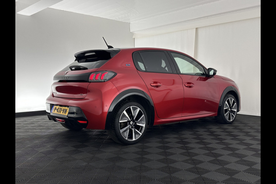 Peugeot e-208 EV GT Pack 50 kWh [ 3-Fase-11kW ] {SOH-88%] (INCL-BTW) *FULL-LED | DIGI-COCKPIT | BLINDSPOT | CAMERA | LEATHER-ALCANTARA | AMBIENTLIGHT | NAVI-FULLMAP | LANE-ASSIST | KEYLESS | DAB | CCS-FASTLOADER | HEATED-SPORTSEATS | PRIVACYGLASS |