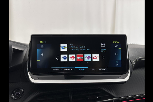 Peugeot e-208 EV GT Pack 50 kWh [ 3-Fase-11kW ] {SOH-88%] (INCL-BTW) *FULL-LED | DIGI-COCKPIT | BLINDSPOT | CAMERA | LEATHER-ALCANTARA | AMBIENTLIGHT | NAVI-FULLMAP | LANE-ASSIST | KEYLESS | DAB | CCS-FASTLOADER | HEATED-SPORTSEATS | PRIVACYGLASS |