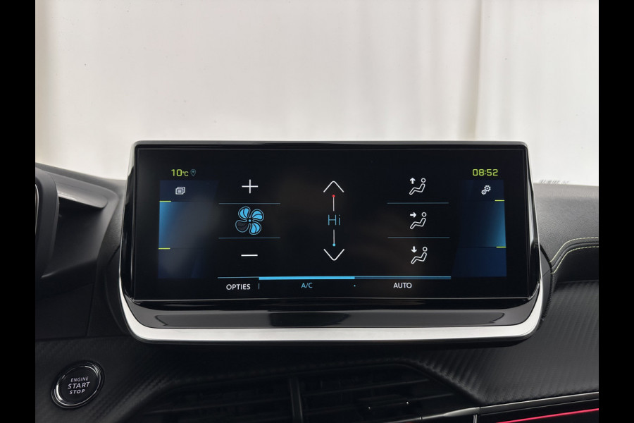 Peugeot e-208 EV GT Pack 50 kWh [ 3-Fase-11kW ] {SOH-88%] (INCL-BTW) *FULL-LED | DIGI-COCKPIT | BLINDSPOT | CAMERA | LEATHER-ALCANTARA | AMBIENTLIGHT | NAVI-FULLMAP | LANE-ASSIST | KEYLESS | DAB | CCS-FASTLOADER | HEATED-SPORTSEATS | PRIVACYGLASS |