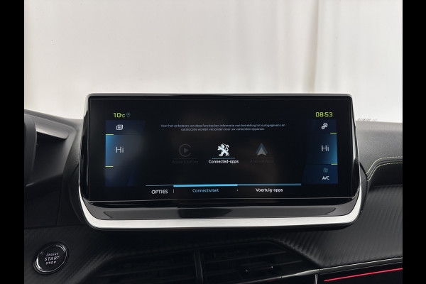 Peugeot e-208 EV GT Pack 50 kWh [ 3-Fase-11kW ] {SOH-88%] (INCL-BTW) *FULL-LED | DIGI-COCKPIT | BLINDSPOT | CAMERA | LEATHER-ALCANTARA | AMBIENTLIGHT | NAVI-FULLMAP | LANE-ASSIST | KEYLESS | DAB | CCS-FASTLOADER | HEATED-SPORTSEATS | PRIVACYGLASS |