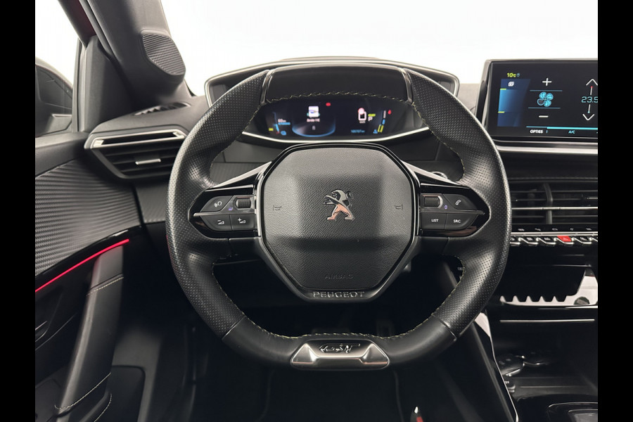 Peugeot e-208 EV GT Pack 50 kWh [ 3-Fase-11kW ] {SOH-88%] (INCL-BTW) *FULL-LED | DIGI-COCKPIT | BLINDSPOT | CAMERA | LEATHER-ALCANTARA | AMBIENTLIGHT | NAVI-FULLMAP | LANE-ASSIST | KEYLESS | DAB | CCS-FASTLOADER | HEATED-SPORTSEATS | PRIVACYGLASS |