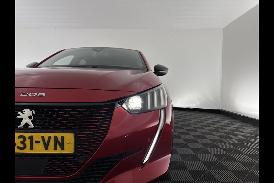 Peugeot e-208 EV GT Pack 50 kWh [ 3-Fase-11kW ] {SOH-88%] (INCL-BTW) *FULL-LED | DIGI-COCKPIT | BLINDSPOT | CAMERA | LEATHER-ALCANTARA | AMBIENTLIGHT | NAVI-FULLMAP | LANE-ASSIST | KEYLESS | DAB | CCS-FASTLOADER | HEATED-SPORTSEATS | PRIVACYGLASS |