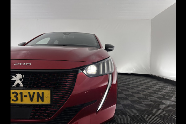 Peugeot e-208 EV GT Pack 50 kWh [ 3-Fase-11kW ] {SOH-88%] (INCL-BTW) *FULL-LED | DIGI-COCKPIT | BLINDSPOT | CAMERA | LEATHER-ALCANTARA | AMBIENTLIGHT | NAVI-FULLMAP | LANE-ASSIST | KEYLESS | DAB | CCS-FASTLOADER | HEATED-SPORTSEATS | PRIVACYGLASS |