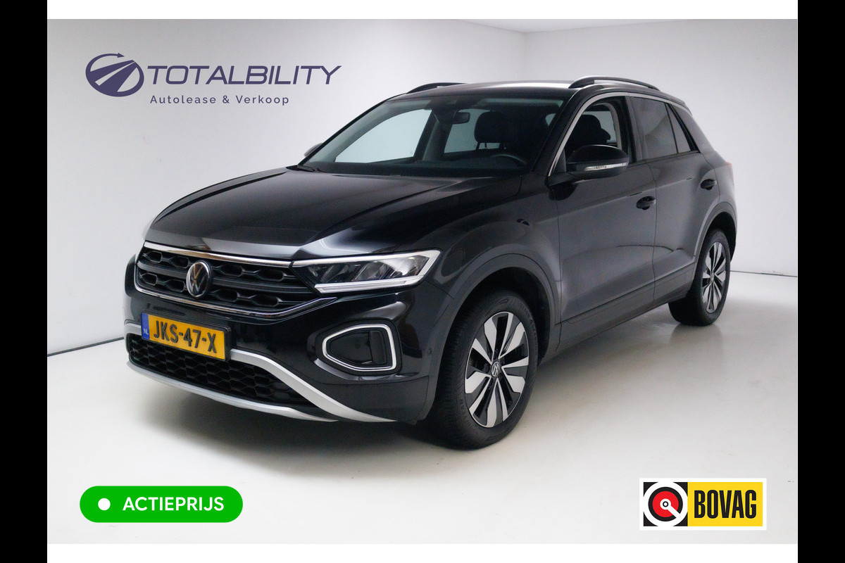 Volkswagen T-Roc 1.0 TSI Goal Edition | Stoelverw. | Apple Carplay / Android auto | PDC V+A | Adaptive cruise | Travel Assist, Automatisch inparkeren, Climate control, all season banden, extra getint glas achter