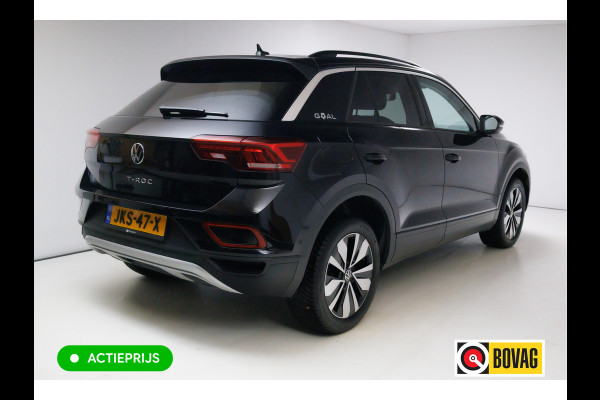Volkswagen T-Roc 1.0 TSI Goal Edition | Stoelverw. | Apple Carplay / Android auto | PDC V+A | Adaptive cruise | Travel Assist, Automatisch inparkeren, Climate control, all season banden, extra getint glas achter