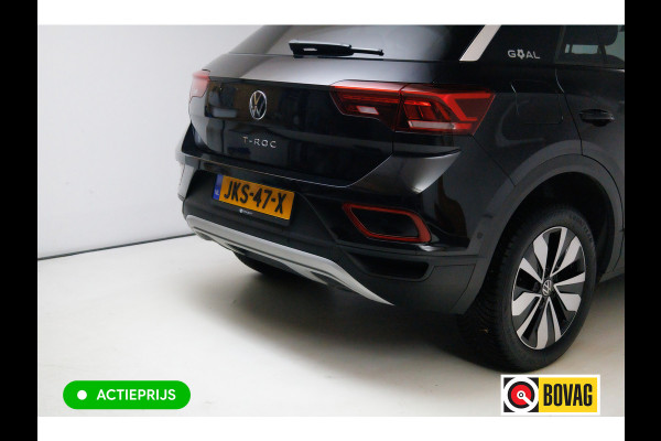 Volkswagen T-Roc 1.0 TSI Goal Edition | Stoelverw. | Apple Carplay / Android auto | PDC V+A | Adaptive cruise | Travel Assist, Automatisch inparkeren, Climate control, all season banden, extra getint glas achter