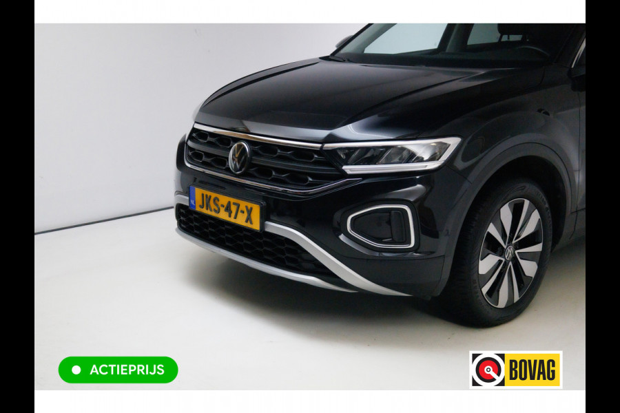 Volkswagen T-Roc 1.0 TSI Goal Edition | Stoelverw. | Apple Carplay / Android auto | PDC V+A | Adaptive cruise | Travel Assist, Automatisch inparkeren, Climate control, all season banden, extra getint glas achter