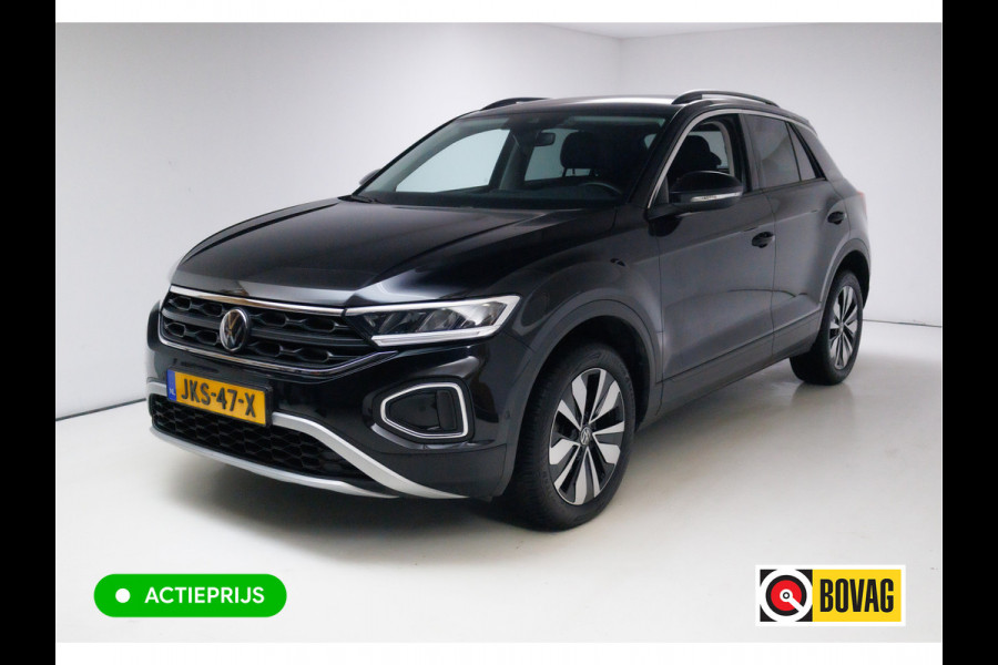 Volkswagen T-Roc 1.0 TSI Goal Edition | Stoelverw. | Apple Carplay / Android auto | PDC V+A | Adaptive cruise | Travel Assist, Automatisch inparkeren, Climate control, all season banden, extra getint glas achter