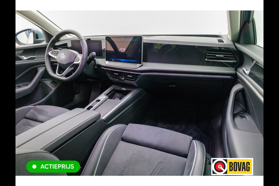 Volkswagen Passat Variant 1.5 eHybrid Buss. 204 PK automaat | Travel assist | Stoel &stuurverw. | Elec. klep | Ergo Active | met massage, Adaptieve cruise, Camera, Sfeerverlichting