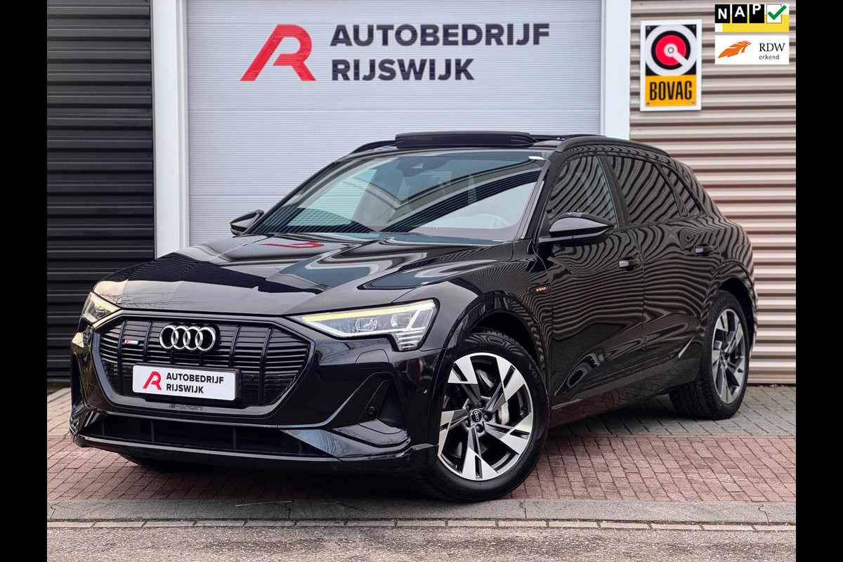 Audi e-tron E-tron 50 quattro Launch edition Black 71 kWh Pano/Memory