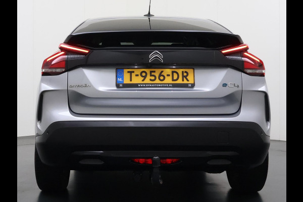 Citroën Ë-C4 Shine 50 kWh SOH 98% 3-FASE LADER | stuur + stoel verwarming | trekhaak | head-up display | Camera | keyles start & go | dodehoek | Rijklaar geleverd met 12 maanden BOVAG-garantie