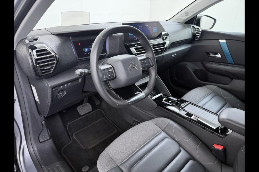 Citroën Ë-C4 Shine 50 kWh SOH 98% 3-FASE LADER | stuur + stoel verwarming | trekhaak | head-up display | Camera | keyles start & go | dodehoek | Rijklaar geleverd met 12 maanden BOVAG-garantie