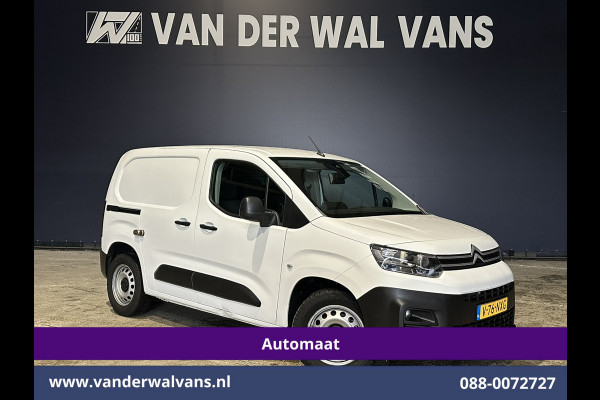 Citroën Berlingo 1.2 PureTech 131pk Automaat L1H1 Inrichting Euro6 Airco | 3-Zits | Camera | Navigatie | Apple Carplay Android Auto, Cruisecontrol, Parkeersensoren, Bijrijdersbank