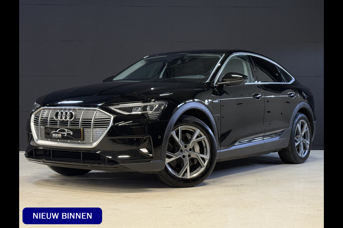 Audi e-tron Sportback 50 quattro edition 71 kWh | Leder | Stoelverwarming | Navi | Luchtvering | Virtual Cockpit