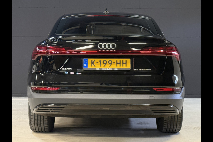 Audi e-tron Sportback 50 quattro edition 71 kWh | Leder | Stoelverwarming | Navi | Luchtvering | Virtual Cockpit