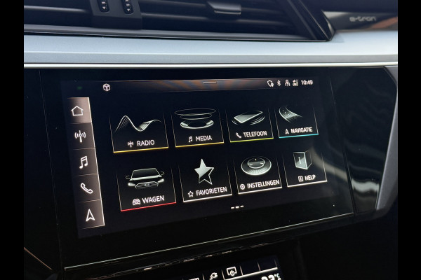 Audi e-tron Sportback 50 quattro edition 71 kWh | Leder | Stoelverwarming | Navi | Luchtvering | Virtual Cockpit