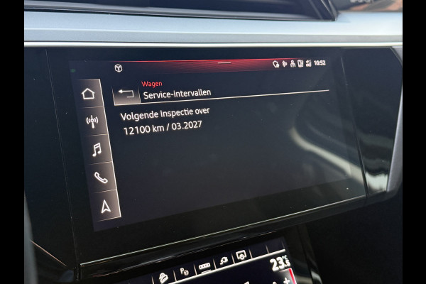Audi e-tron Sportback 50 quattro edition 71 kWh | Leder | Stoelverwarming | Navi | Luchtvering | Virtual Cockpit