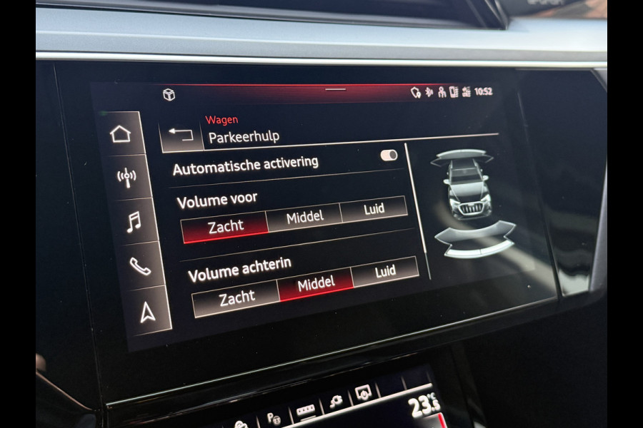 Audi e-tron Sportback 50 quattro edition 71 kWh | Leder | Stoelverwarming | Navi | Luchtvering | Virtual Cockpit