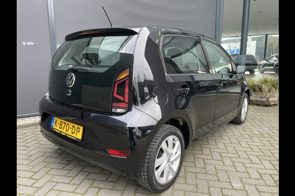 Volkswagen up! 1.0 BMT move up! Airco - Alarm klasse 1 - Bluetooth - Licht metalen velgen 15 inch - Radio - Hill hold functie - Regensensor - Start/stop systeem - Bandenspanningscontrole systeem