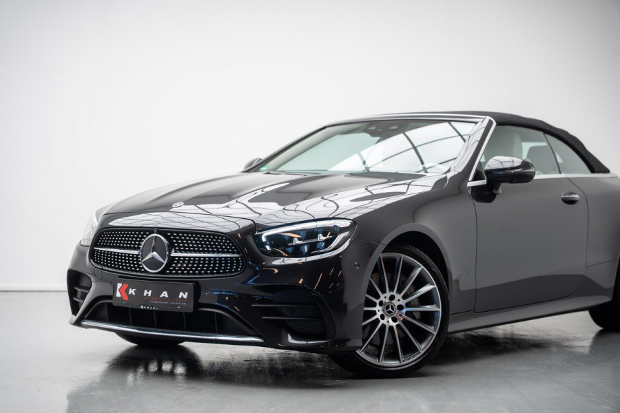 Mercedes-Benz E-Klasse Cabrio 400 d 4MATIC AMG Line |Burmester|Memory|Stuurverwarming|Stoelverkoeling|Nekverwarming|