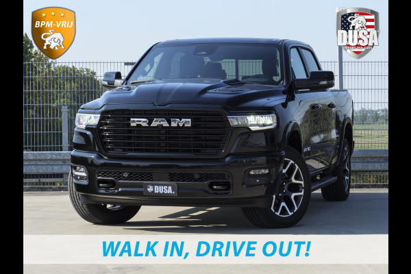 Dodge Ram 1500 | Laramie | Sport | Crew Cab | 4X4 | Panorama | 12-inch Touchscreen | Sport | BPM VRIJ Getoonde accessoires zijn verkrijgbaar tegen meerprijs