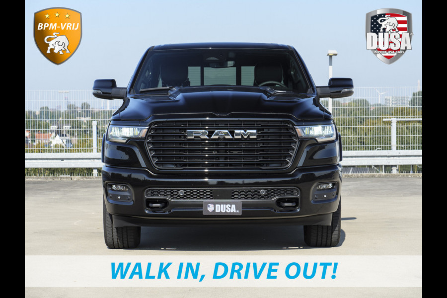 Dodge Ram 1500 | Laramie | Sport | Crew Cab | 4X4 | Panorama | 12-inch Touchscreen | Sport | BPM VRIJ Getoonde accessoires zijn verkrijgbaar tegen meerprijs