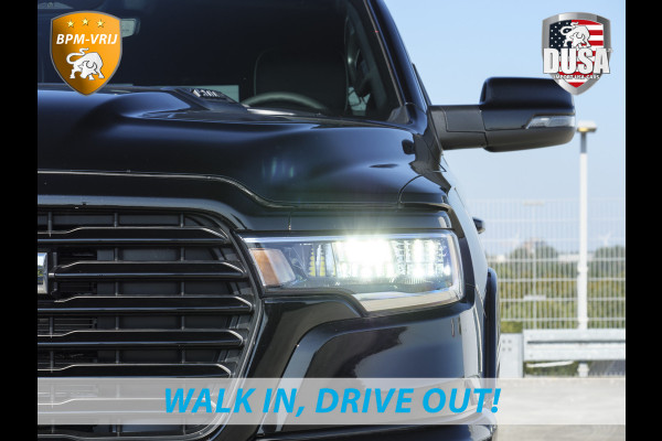 Dodge Ram 1500 | Laramie | Sport | Crew Cab | 4X4 | Panorama | 12-inch Touchscreen | Sport | BPM VRIJ Getoonde accessoires zijn verkrijgbaar tegen meerprijs