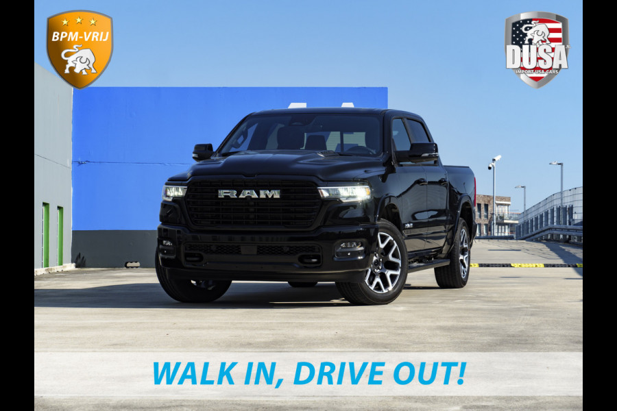 Dodge Ram 1500 | Laramie | Sport | Crew Cab | 4X4 | Panorama | 12-inch Touchscreen | Sport | BPM VRIJ Getoonde accessoires zijn verkrijgbaar tegen meerprijs