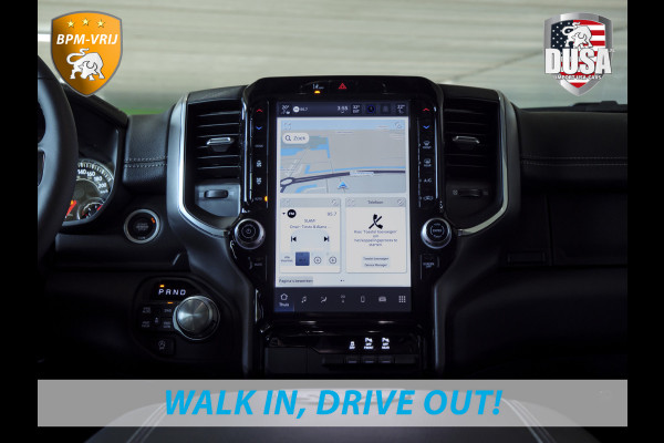 Dodge Ram 1500 | Laramie | Sport | Crew Cab | 4X4 | Panorama | 12-inch Touchscreen | Sport | BPM VRIJ Getoonde accessoires zijn verkrijgbaar tegen meerprijs