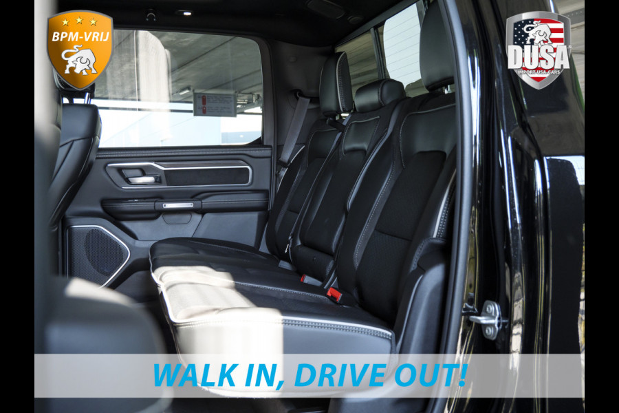 Dodge Ram 1500 | Laramie | Sport | Crew Cab | 4X4 | Panorama | 12-inch Touchscreen | Sport | BPM VRIJ Getoonde accessoires zijn verkrijgbaar tegen meerprijs