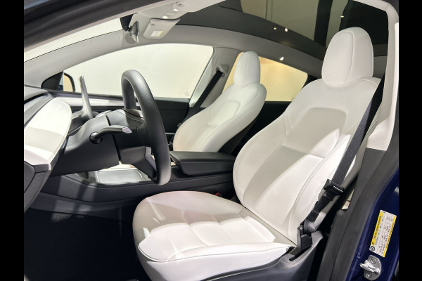 Tesla Model Y Long Range AWD 75 kWh Panoramadak | Wit leder!