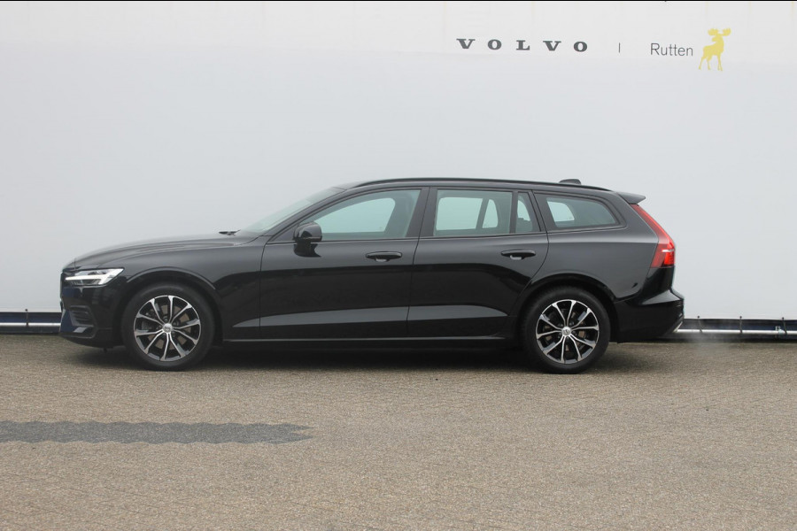 Volvo V60 B3 163PK Automaat Momentum Advantage Lederen bekleding / Apple Carplay / Cruise control / Stoelverwarming / Stuurwielverwarming / lichtmetalen velgen / Road Sign information