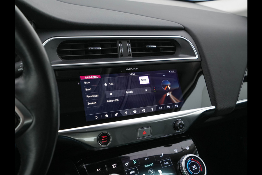 Jaguar I-PACE EV400 Business Edition S 90 kWh {SOH-89%} (INCL-BTW) *HEATPUMP | PANO | LEATHER | MERIDIAN-AUDIO | FULL-LED | HEATED/COOLED-COMFORTSEATS | DAB+ | CAMERA | DIGI-COCKPIT | NAVI-FULLMAP | ECC | KEYLESS | PDC | CCS-FASTLOADER | CRUISE |