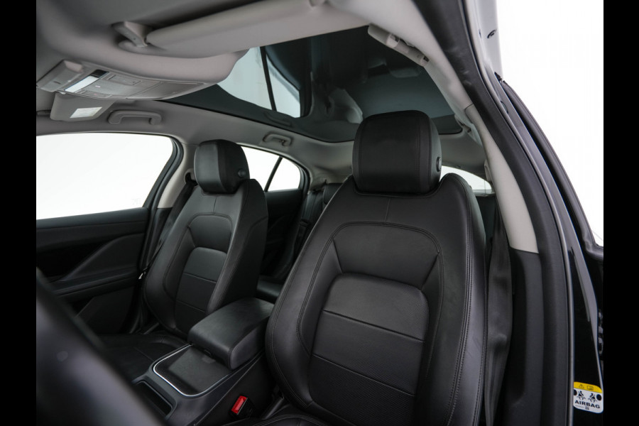 Jaguar I-PACE EV400 Business Edition S 90 kWh {SOH-89%} (INCL-BTW) *HEATPUMP | PANO | LEATHER | MERIDIAN-AUDIO | FULL-LED | HEATED/COOLED-COMFORTSEATS | DAB+ | CAMERA | DIGI-COCKPIT | NAVI-FULLMAP | ECC | KEYLESS | PDC | CCS-FASTLOADER | CRUISE |