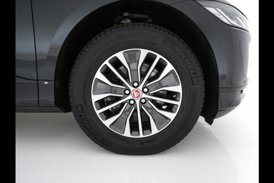Jaguar I-PACE EV400 Business Edition S 90 kWh {SOH-89%} (INCL-BTW) *HEATPUMP | PANO | LEATHER | MERIDIAN-AUDIO | FULL-LED | HEATED/COOLED-COMFORTSEATS | DAB+ | CAMERA | DIGI-COCKPIT | NAVI-FULLMAP | ECC | KEYLESS | PDC | CCS-FASTLOADER | CRUISE |