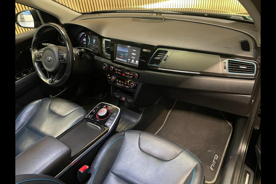 Kia e-Niro ExecutiveLine 64 kWh|100% SOH|AFN.TREKHAAK|ACC|DAKJE|JBL|LEDER|STOEL+STUURVERW|NAVIGATIE|CAMERA|CARPLAY|NAP|NL- AUTO|