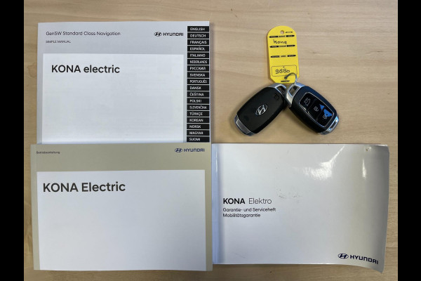 Hyundai Kona EV Fashion 39 kWh|100% SOH|ANDROID/CARPLAY|CAMERA|STOEL+STUURVERW|NAVI|LANE-ASSIST|CLIMATE+CRUISE|1e EIG|INCL.BTW|