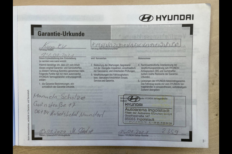 Hyundai Kona EV Fashion 39 kWh|100% SOH|ANDROID/CARPLAY|CAMERA|STOEL+STUURVERW|NAVI|LANE-ASSIST|CLIMATE+CRUISE|1e EIG|INCL.BTW|
