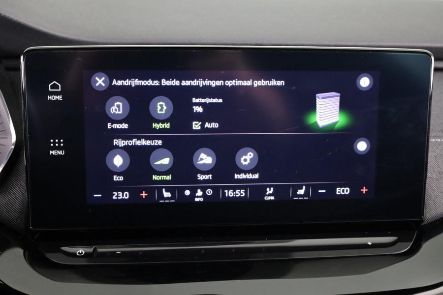 Škoda Octavia Combi 1.4 TSI iV PHEV Sportline Business 204pk  Plug in Hybrid | Privatelease vanaf 675,-- | Navigatie | 18 inch Lichtmetalen velgen | Travel Pakket| SOH 97%