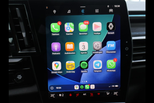 Renault Espace E-TECH FULL HYBRID 200 PK ESPRIT ALPINE 7-PERSOONS MAT GRIJS + MASSAGE | MATRIX LED | HEAD-UP | 360 CAMERA