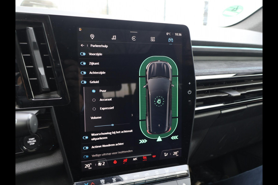 Renault Espace E-TECH FULL HYBRID 200 PK ESPRIT ALPINE 7-PERSOONS MAT GRIJS + MASSAGE | MATRIX LED | HEAD-UP | 360 CAMERA