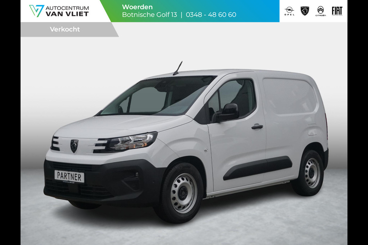 Peugeot e-Partner L1 50 kWh | tot 8 jaar garantie | navi incl. Apple Carplay | rondom zichtcamera's | Comfort stoel | parkeersensoren voor & achter | dodehoekdetectie | rijklaarprijs