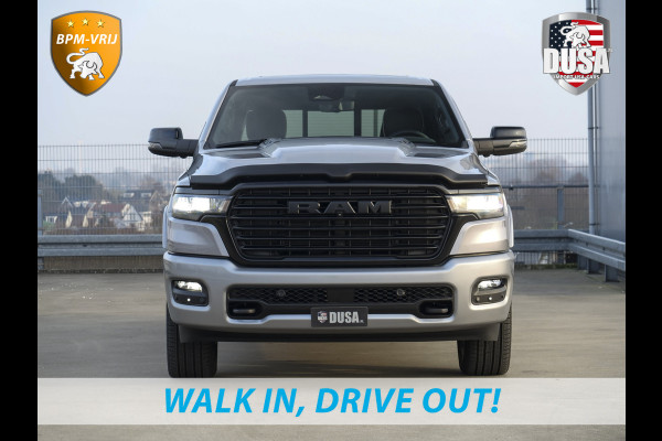 Dodge Ram 1500 | Laramie | Premium | 3.0L I6 Hurricane | Crew Cab | 4X4 | | BPM-VRIJ | Niveau regeling | Passenger Display | Getoonde accessoires zijn verkrijgbaar tegen meerprijs