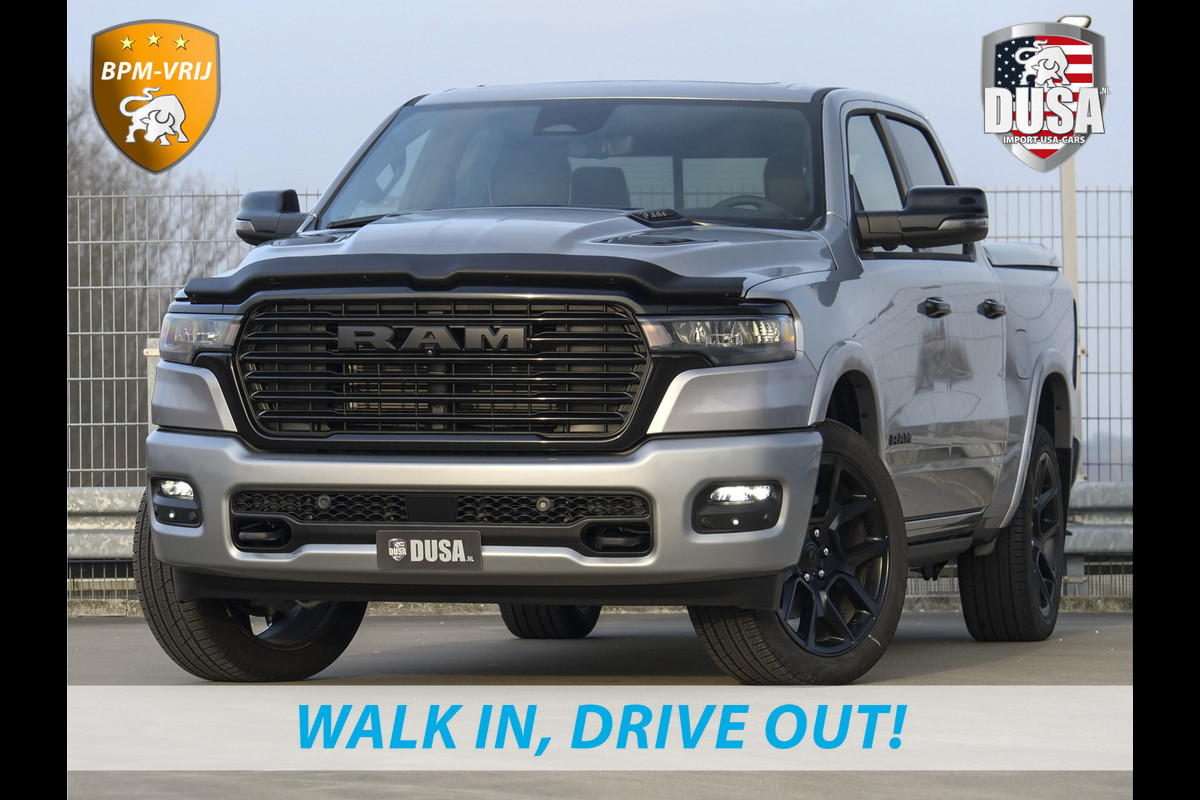 Dodge Ram 1500 | Laramie | Premium | 3.0L I6 Hurricane | Crew Cab | 4X4 | | BPM-VRIJ | Niveau regeling | Passenger Display | Getoonde accessoires zijn verkrijgbaar tegen meerprijs