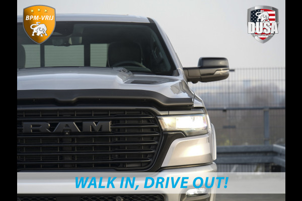Dodge Ram 1500 | Laramie | Premium | 3.0L I6 Hurricane | Crew Cab | 4X4 | | BPM-VRIJ | Niveau regeling | Passenger Display | Getoonde accessoires zijn verkrijgbaar tegen meerprijs