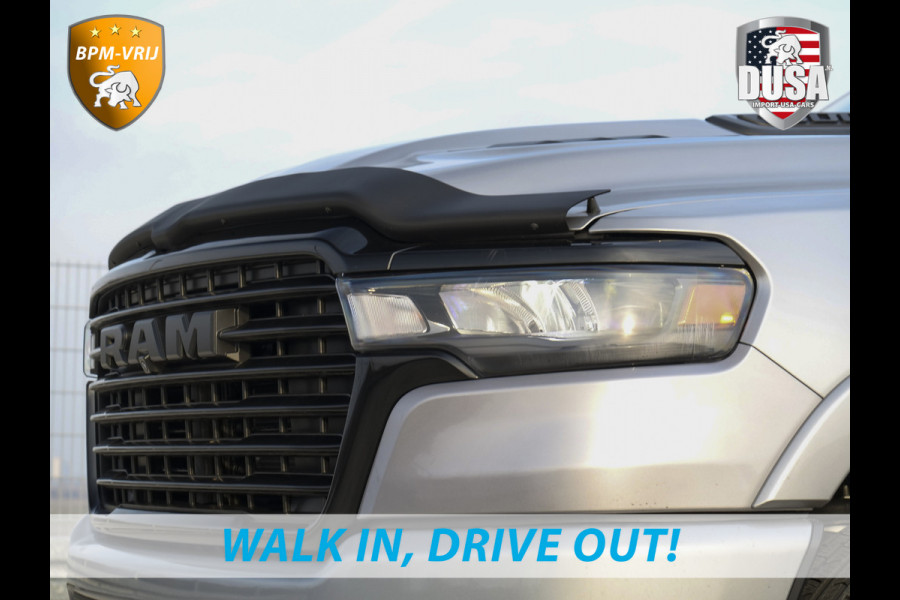 Dodge Ram 1500 | Laramie | Premium | 3.0L I6 Hurricane | Crew Cab | 4X4 | | BPM-VRIJ | Niveau regeling | Passenger Display | Getoonde accessoires zijn verkrijgbaar tegen meerprijs