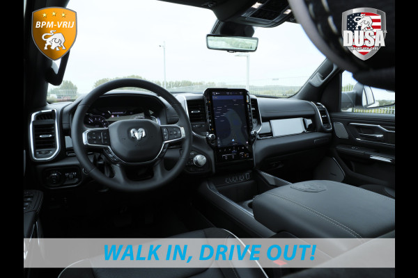 Dodge Ram 1500 | Laramie | Premium | 3.0L I6 Hurricane | Crew Cab | 4X4 | | BPM-VRIJ | Niveau regeling | Passenger Display | Getoonde accessoires zijn verkrijgbaar tegen meerprijs