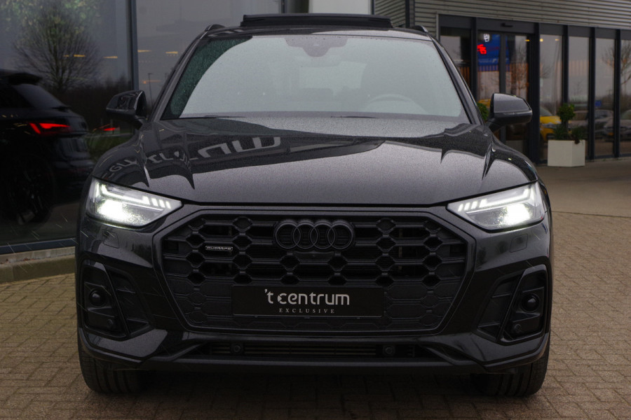 Audi Q5 50 TFSI e Quattro 300 PK S-Line Edition Competition, Panoramadak, RS-Leder, Adap. Cruise Control, 360 Camera, Memory, Winterpakk